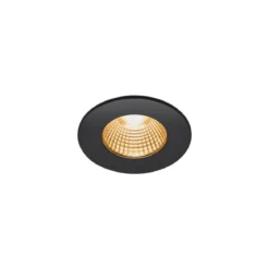SLV No. 1002098 PATTA-I LED Outdoor Deckeneinbauleuchte rund DL IP65 schwarz 1800-3000K