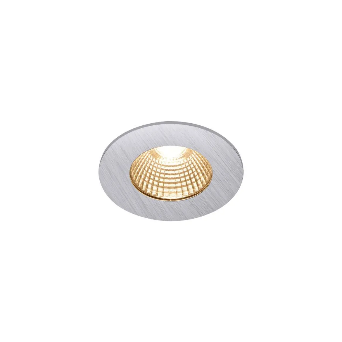 SLV No. 1002100 PATTA-I LED Outdoor Deckeneinbauleuchte rund DL IP65 silber 1800-3000K
