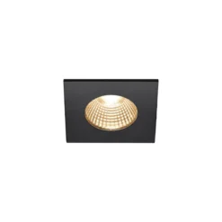 SLV No. 1002101 PATTA-I LED Outdoor Deckeneinbauleuchte eckig IP65 schwarz 1800-3000K