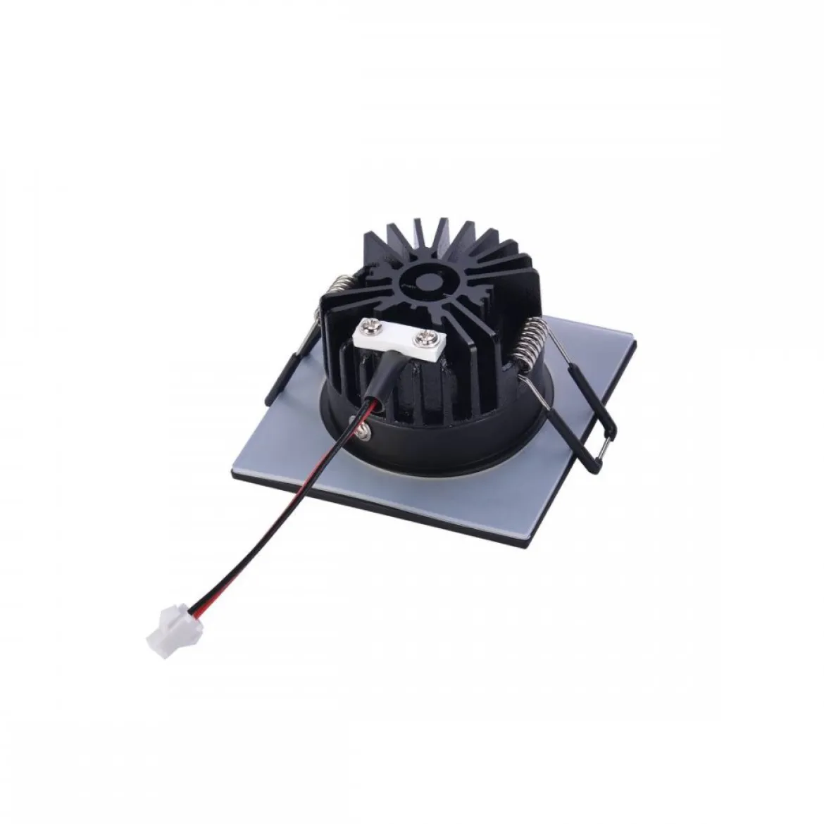 SLV No. 1002101 PATTA-I LED Outdoor Deckeneinbauleuchte eckig IP65 schwarz 1800-3000K