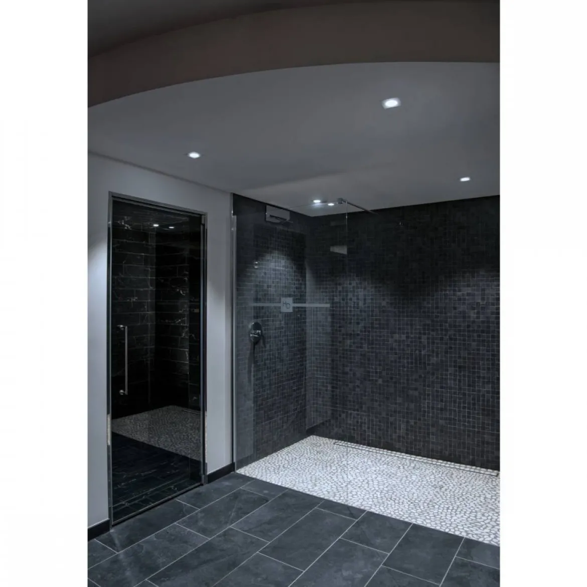 SLV No. 1002102 PATTA-I LED Outdoor Deckeneinbauleuchte eckig IP65 weiß 1800-3000K