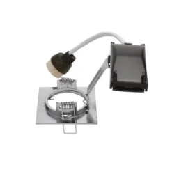 SLV No. 1002205 PIKA QPAR51 quadratisch Deckeneinbauleuchte chrom starr max. 50W