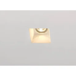 SLV No. 148071 PLASTRA Downlight GU10 eckig weisser Gips