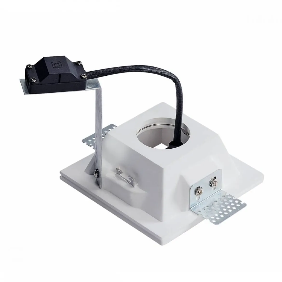 SLV No. 148071 PLASTRA Downlight GU10 eckig weisser Gips