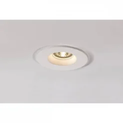SLV No. 148070 PLASTRA Downlight GU10 rund weisser Gips