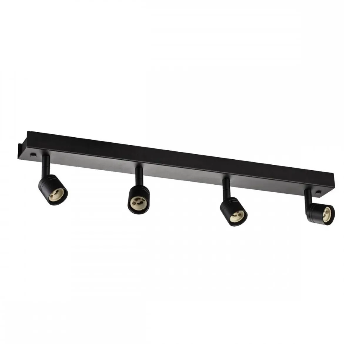 SLV No. 1002029 PURI CW Wand- und Deckenaufbauleuchte quad GU10 schwarz 4x50W