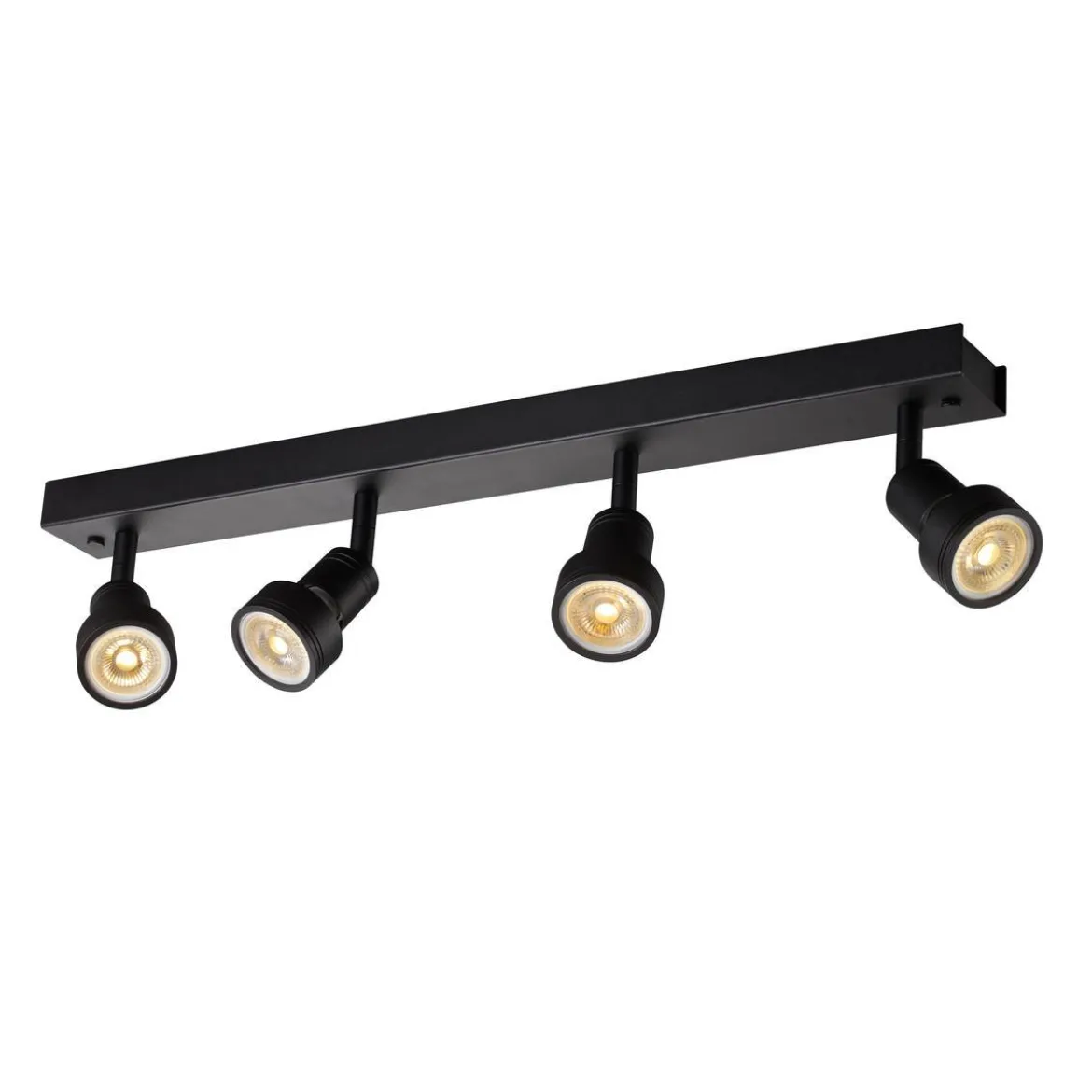 SLV No. 1002029 PURI CW Wand- und Deckenaufbauleuchte quad GU10 schwarz 4x50W