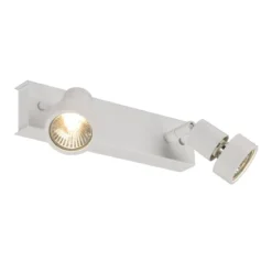 SLV No. 147371 PURI 2 Deckenleuchte weiss 2xGU10 max. 2x50W mit Decoring