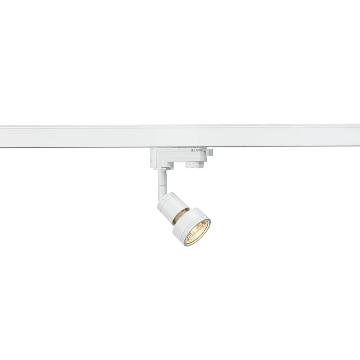 SLV No. 153561 PURI Lampenkopf weiß GU10 max. 50W inklusive 3Phasen-Adapter
