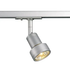 SLV No. 143392 PURI Spot silbergrau GU10 inklusive 1-Phasen-Adapter