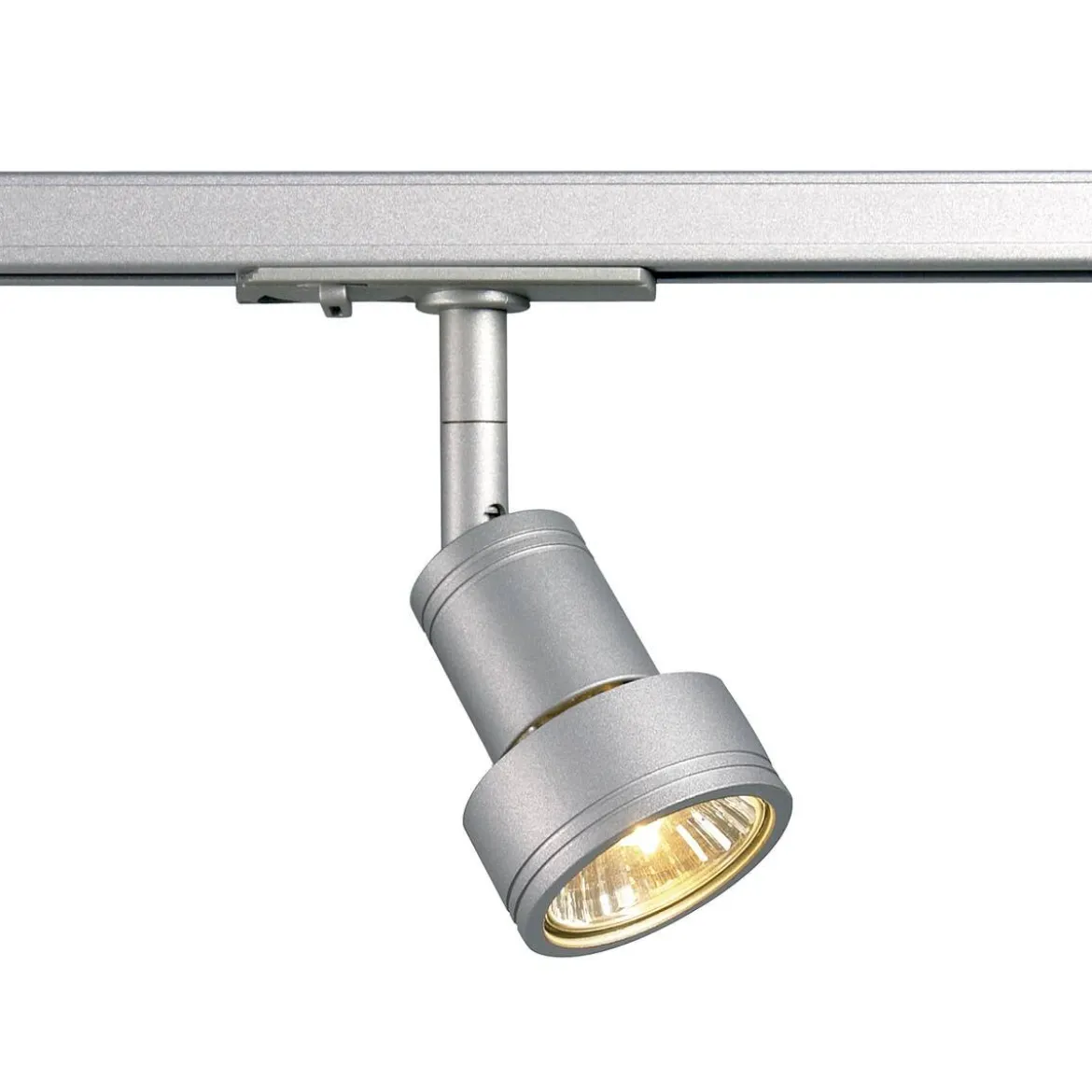 SLV No. 143392 PURI Spot silbergrau GU10 inklusive 1-Phasen-Adapter