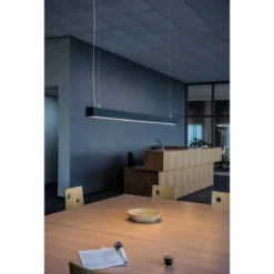 SLV No. 1001309 Q-LINE DALI SINGLE LED Pendelleuchte dimmbar 1500mm schwarz