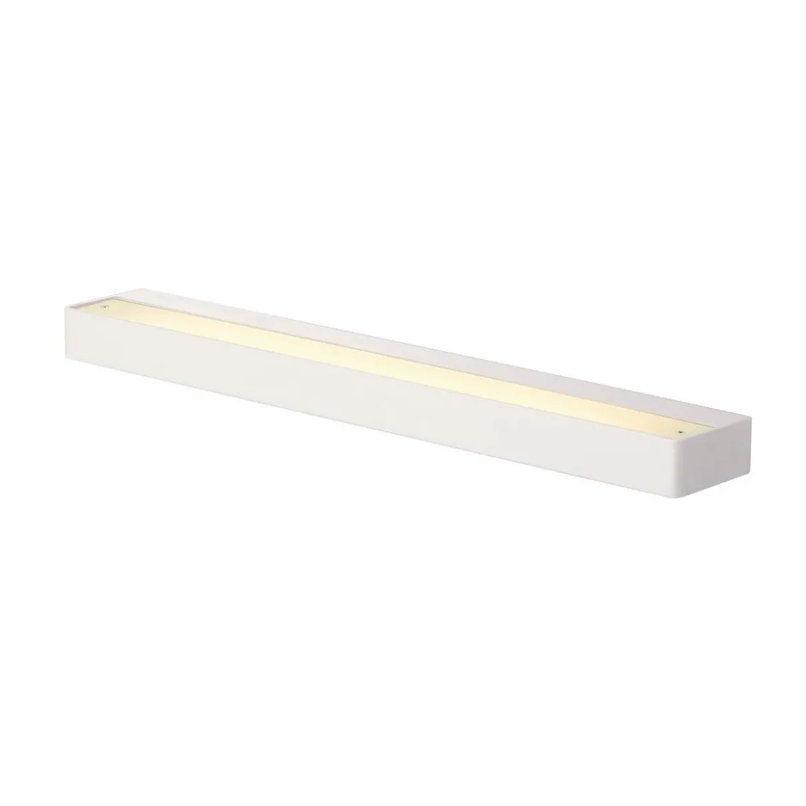 SLV No. 151781 SEDO 14 LED Wandleuchte eckig mattweiss Glas satiniert 59 cm