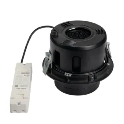 SLV No. 1003307 SUPROS MOVE LED Deckeneinbauleuchte schwarz rund 3000K 60° CRI90 2600lm