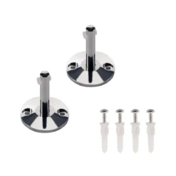 SLV No. 186332 UMLENKER für TENSEO Nidervolt-Seilsystem chrom kurz 2 Stück