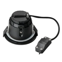 SLV No. 1001930 VARU QPAR51 DL Outdoor Deckeneinbauleuchte schwarz IP65