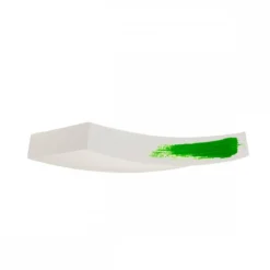 SLV No. 148012 Wandleuchte Plastra 102 CURVE weisser Gips R7s 78mm