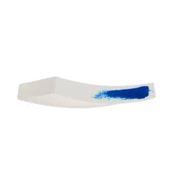 SLV No. 148012 Wandleuchte Plastra 102 CURVE weisser Gips R7s 78mm