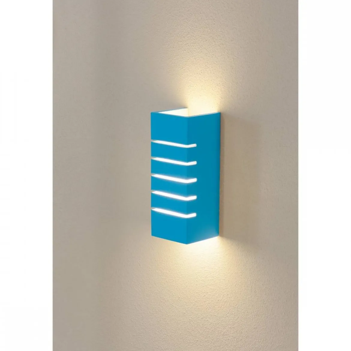 SLV No. 148010 Wandleuchte Plastra 100 SLOT eckig weisser Gips E14 max. 40W