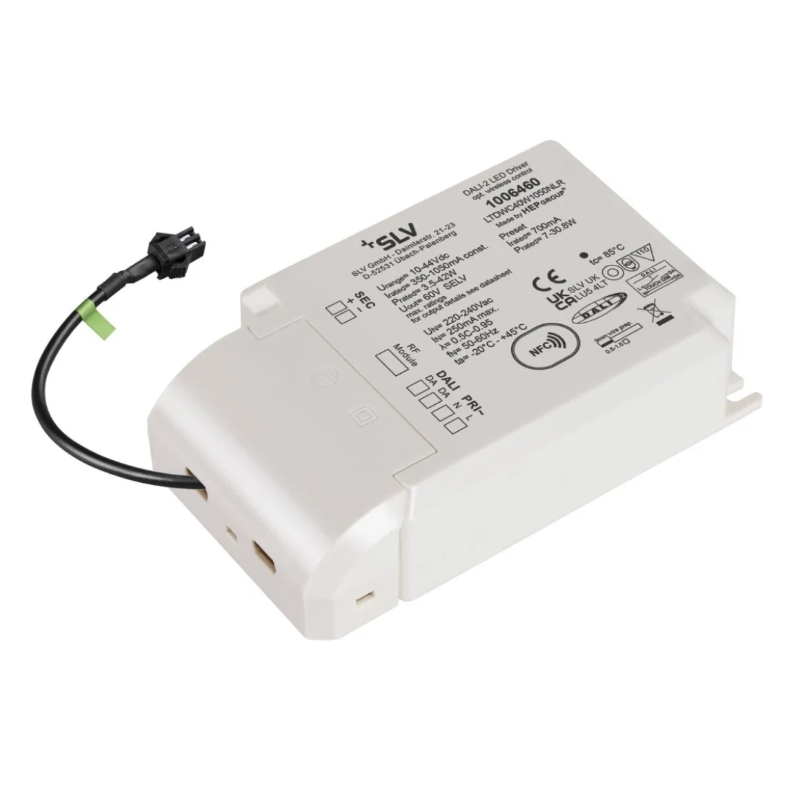 SLV 1006460 NUMINOS® Dali LED-Bridge-Treiber 700mA 42W