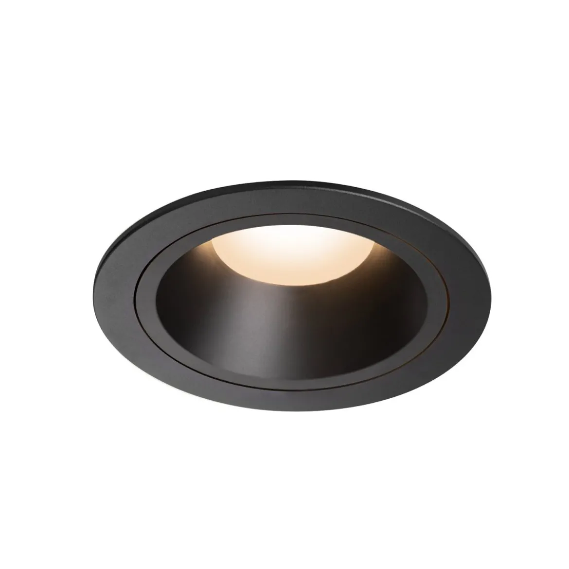 SLV 1003940 NUMINOS DL L LED Deckeneinbauleuchte schwarz schwarz 3000K 40°