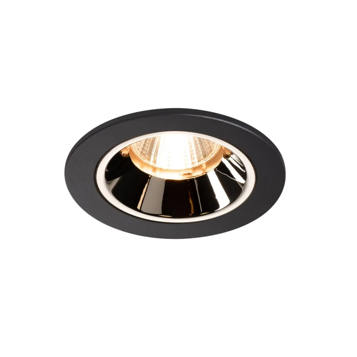 SLV 1003774 NUMINOS DL S LED Deckeneinbauleuchte schwarz chrom 2700K 40°