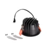 SLV 1003775 NUMINOS DL S LED Deckeneinbauleuchte schwarz schwarz 2700K 55°