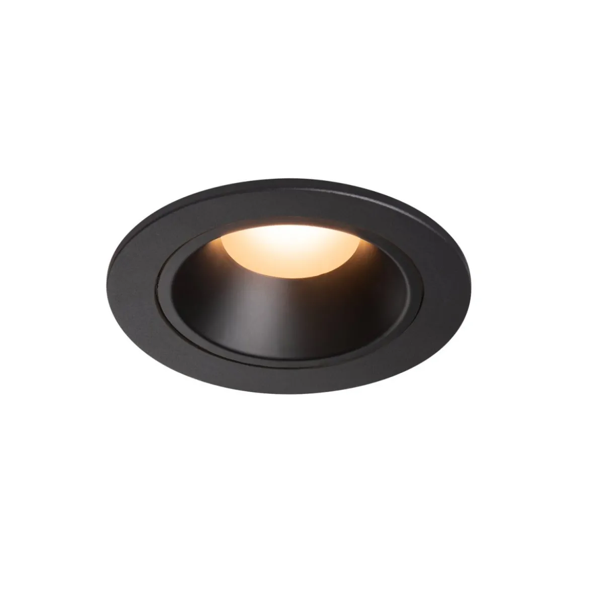 SLV 1003775 NUMINOS DL S LED Deckeneinbauleuchte schwarz schwarz 2700K 55°