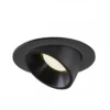 SLV 1006011 NUMINOS® GIMBLE L Deckeneinbauleuchte schwarz 4000K 20°