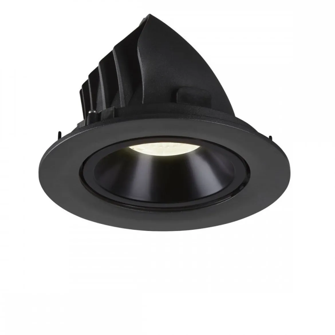 SLV 1006017 NUMINOS® GIMBLE L Deckeneinbauleuchte schwarz 4000K 55°