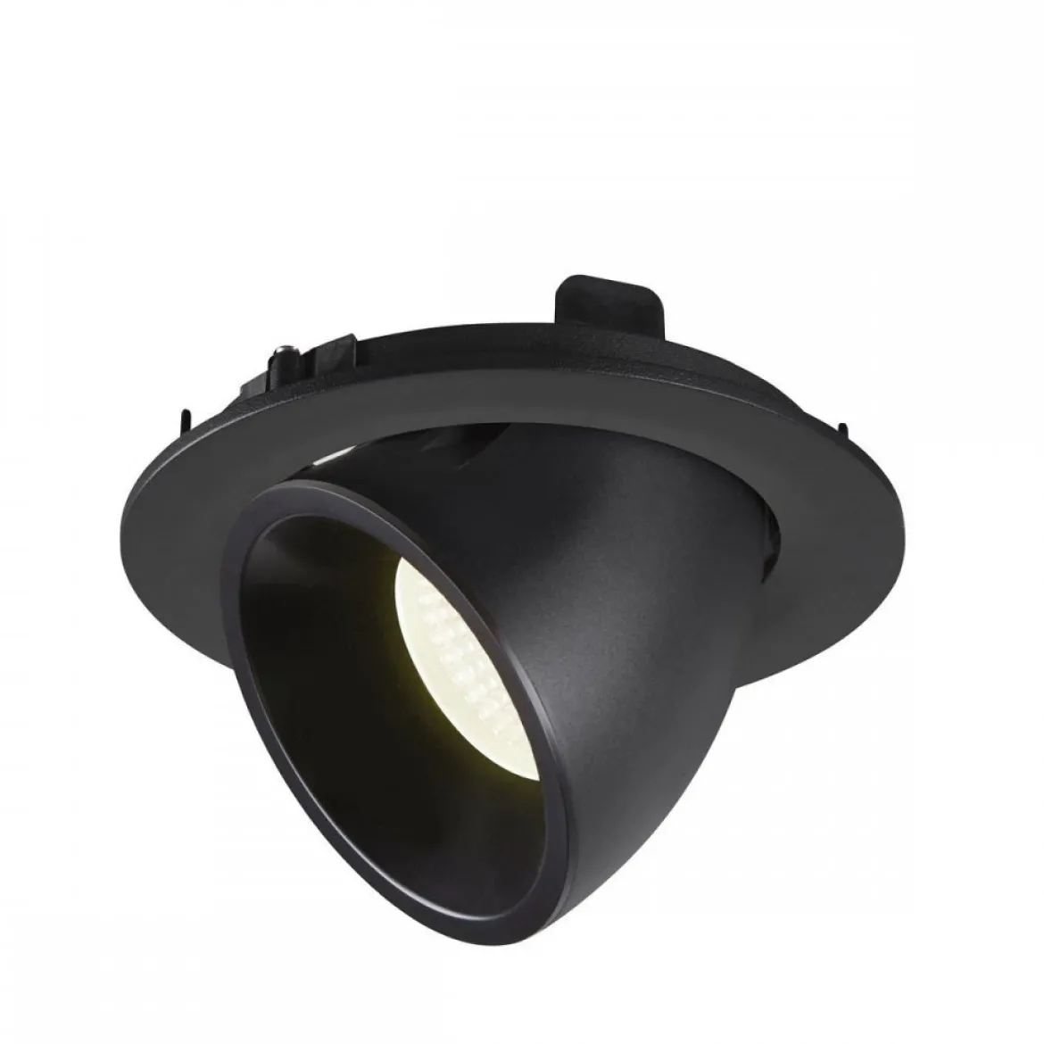 SLV 1006017 NUMINOS® GIMBLE L Deckeneinbauleuchte schwarz 4000K 55°