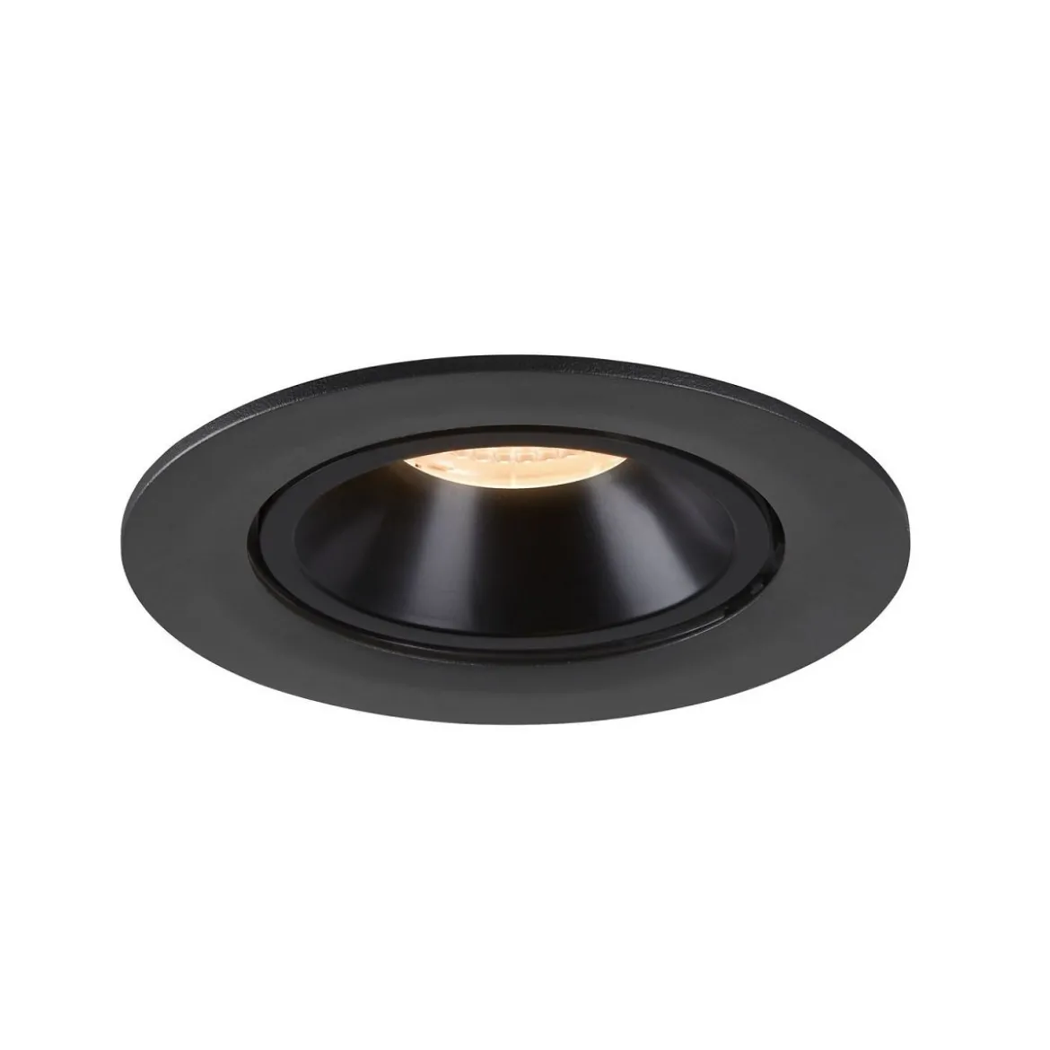 SLV 1009703 NUMINOS® GIMBLE L Deckeneinbauleuchte 2700K 20° schwarz
