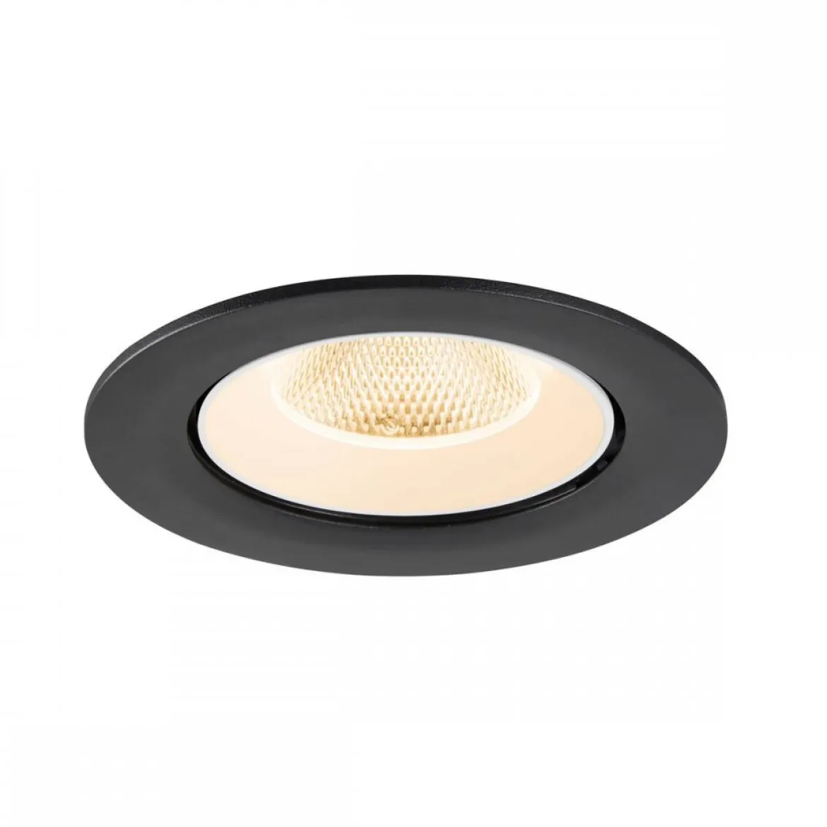 SLV 1009704 NUMINOS® GIMBLE L Deckeneinbauleuchte 2700K 20° schwarz weiß