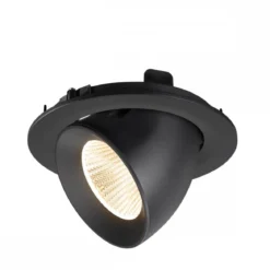 SLV 1009706 NUMINOS® GIMBLE L Deckeneinbauleuchte 2700K 40° schwarz