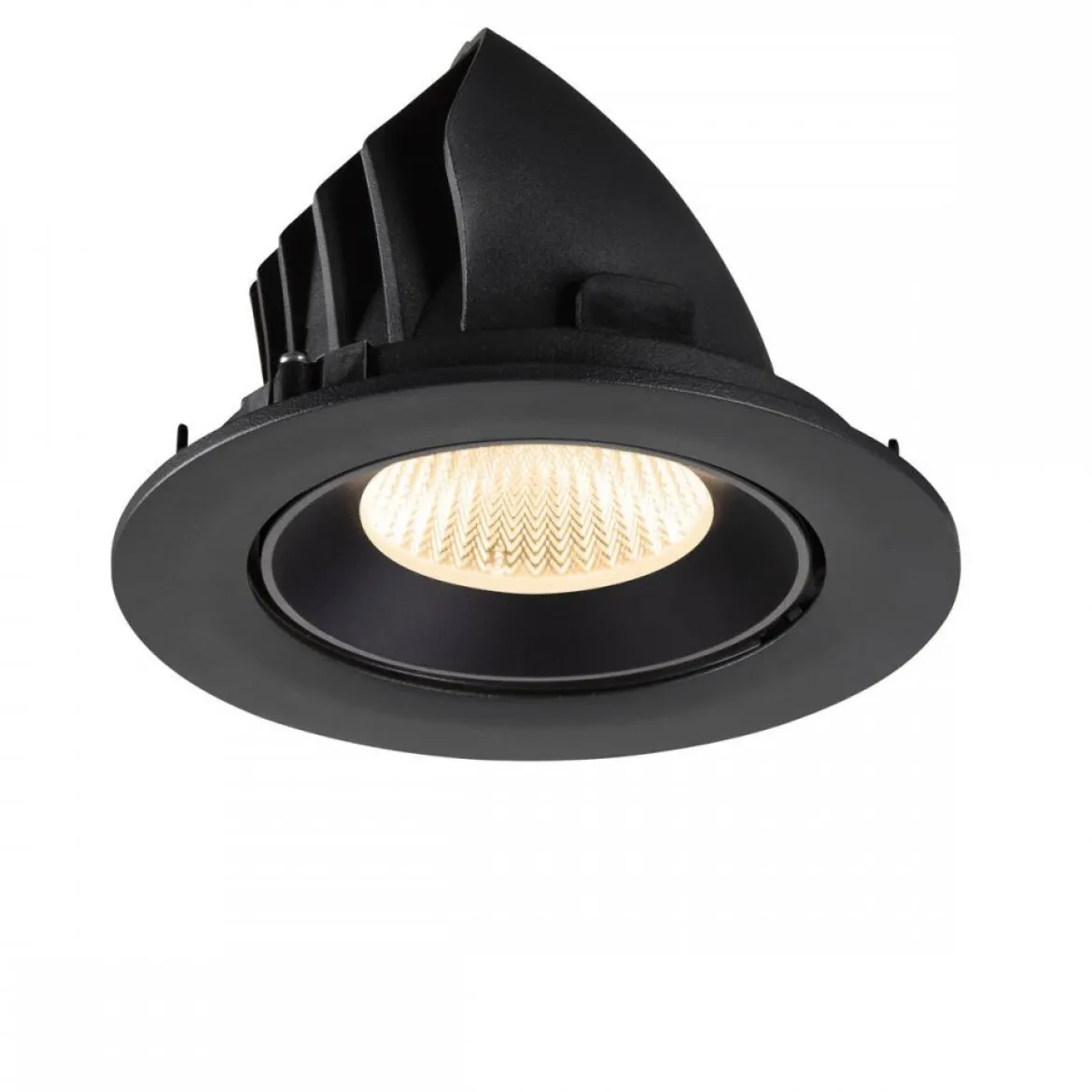 SLV 1009706 NUMINOS® GIMBLE L Deckeneinbauleuchte 2700K 40° schwarz