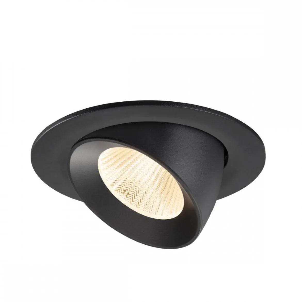 SLV 1009706 NUMINOS® GIMBLE L Deckeneinbauleuchte 2700K 40° schwarz