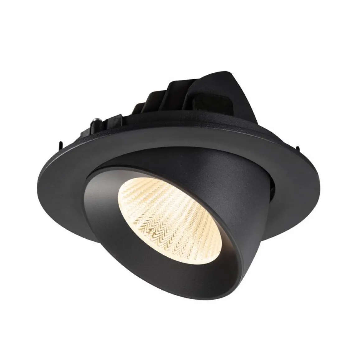 SLV 1009706 NUMINOS® GIMBLE L Deckeneinbauleuchte 2700K 40° schwarz