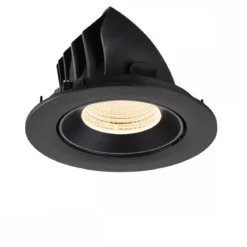 SLV 1009709 NUMINOS® GIMBLE L Deckeneinbauleuchte 2700K 55° schwarz