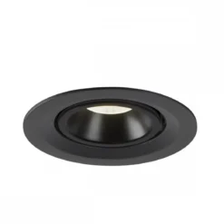 SLV 1009580 NUMINOS® GIMBLE M Deckeneinbauleuchte 4000K 40° schwarz