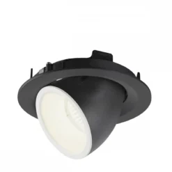 SLV 1009581 NUMINOS® GIMBLE M Deckeneinbauleuchte 4000K 40° schwarz weiß
