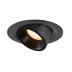 SLV 1009544 NUMINOS® GIMBLE M Deckeneinbauleuchte 2700K 40° schwarz