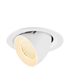 SLV 1009554 NUMINOS® GIMBLE M Deckeneinbauleuchte 2700K 40° weiß