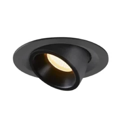 SLV 1009559 NUMINOS® GIMBLE M Deckeneinbauleuchte 3000K 20° schwarz