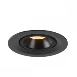 SLV 1009559 NUMINOS® GIMBLE M Deckeneinbauleuchte 3000K 20° schwarz