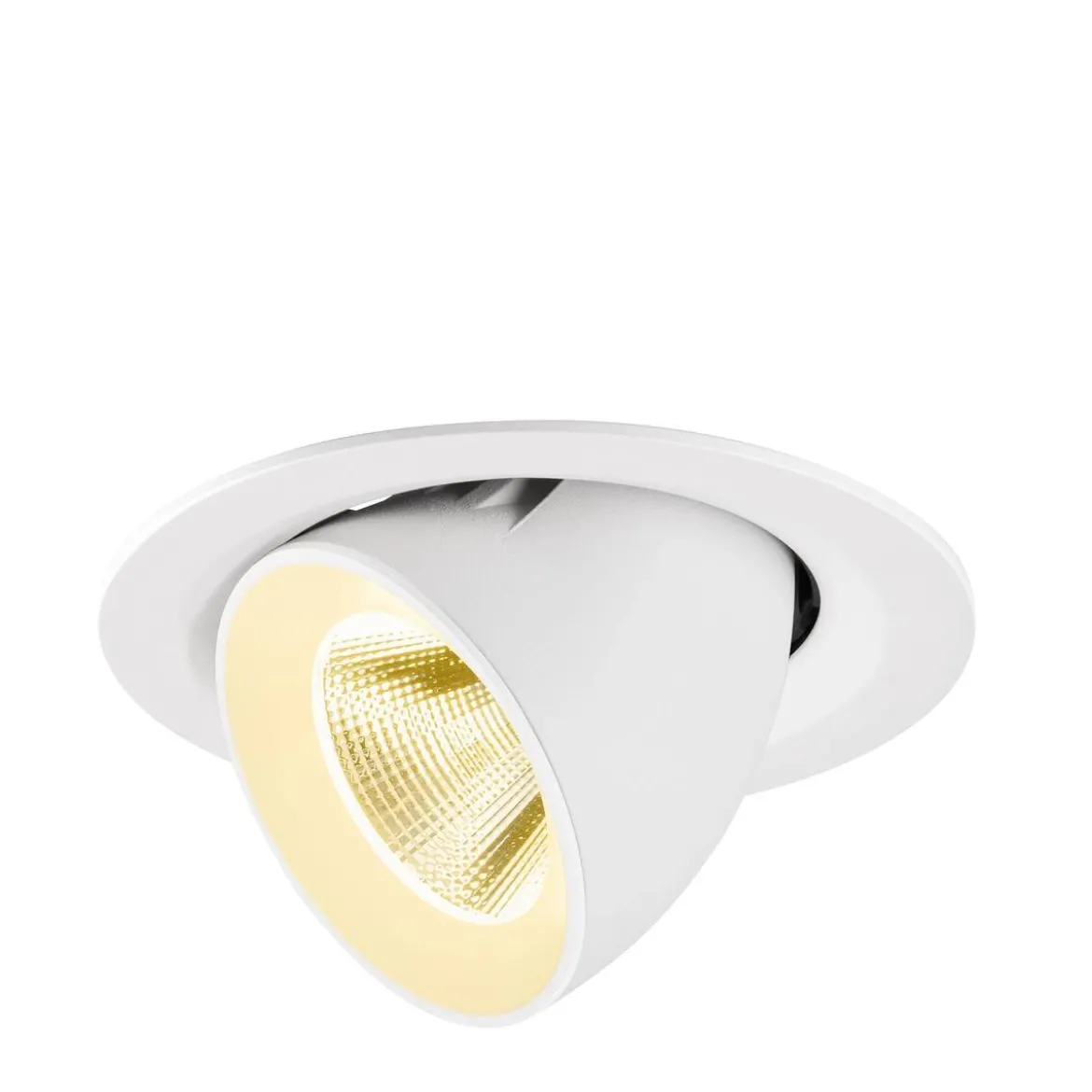 SLV 1009569 NUMINOS® GIMBLE M Deckeneinbauleuchte 3000K 20° weiß