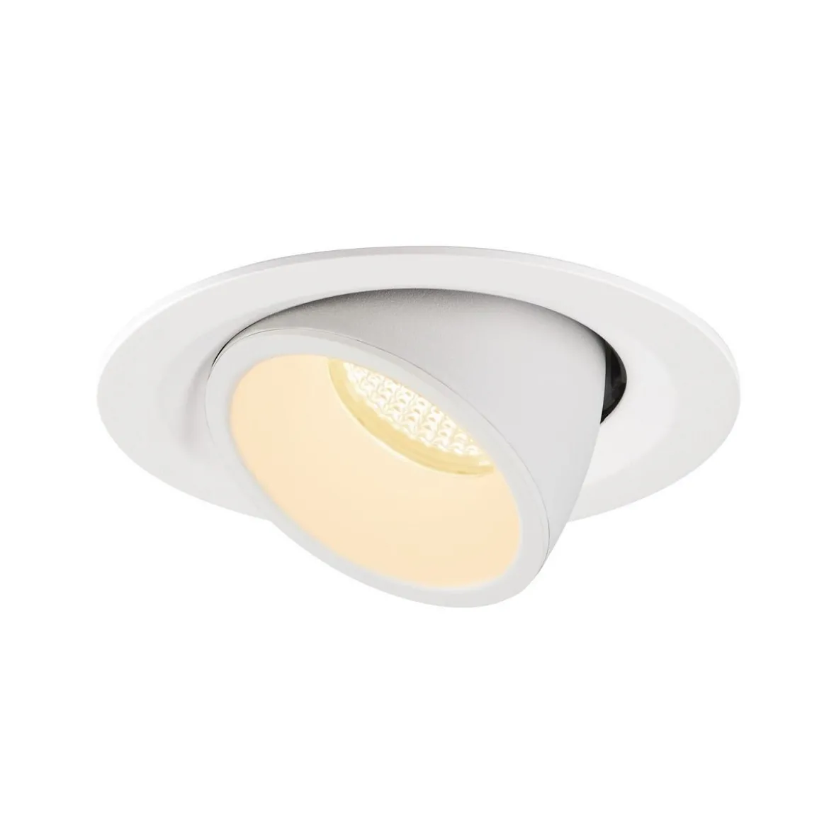 SLV 1009575 NUMINOS® GIMBLE M Deckeneinbauleuchte 3000K 55° weiß