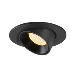SLV 1009397 NUMINOS® GIMBLE S Deckeneinbauleuchte 3000K 20° schwarz