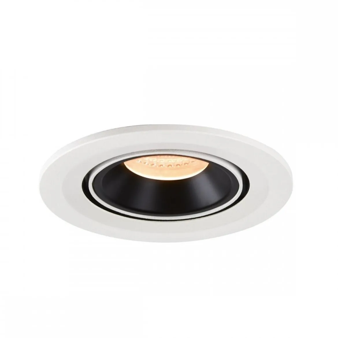 SLV 1005879 NUMINOS® GIMBLE S Deckeneinbauleuchte weiß schwarz 2700K 40°