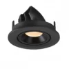 SLV 1009379 NUMINOS® GIMBLE S Deckeneinbauleuchte schwarz 2700K 20°