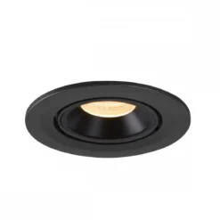SLV 1009403 NUMINOS® GIMBLE S Deckeneinbauleuchte 3000K 55° schwarz